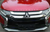 Front letter car sticker label